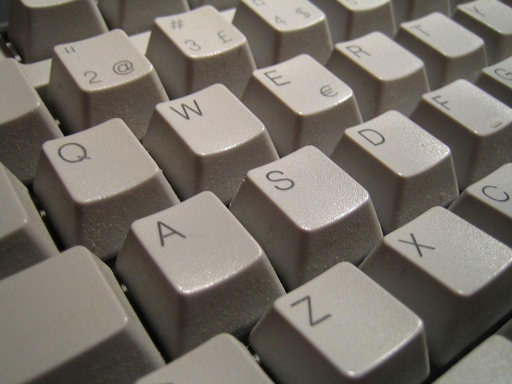 image of a kyeboard showing WASD buttons