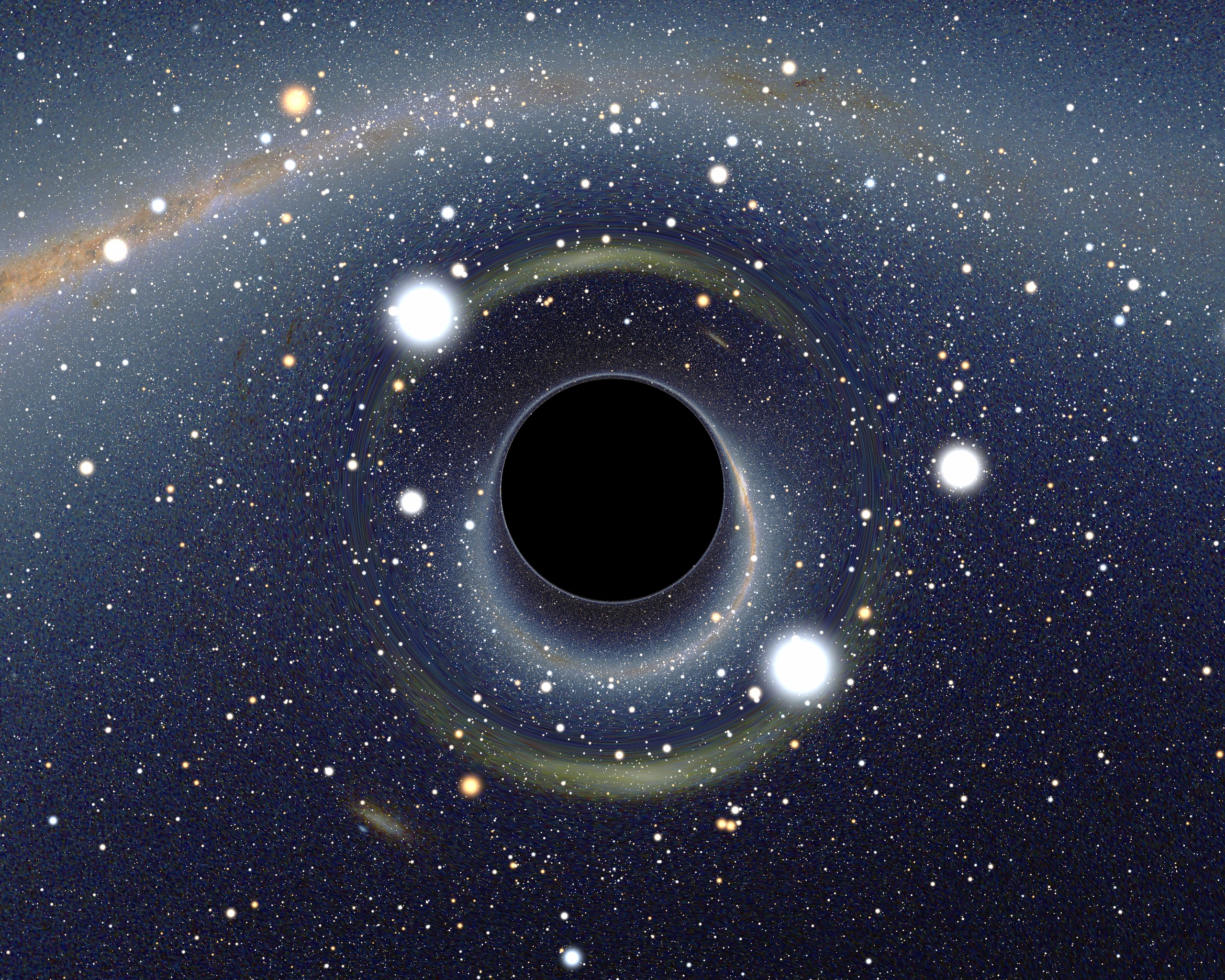 image of a black hole